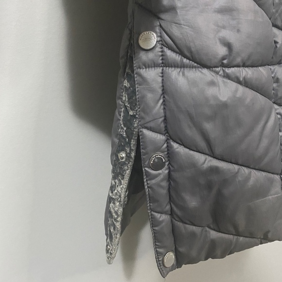 Marc New York Gray Women's Light Parka Jacket Long Size Medium - Picture 6 of 16